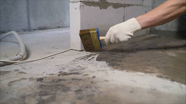 SJ Waterproofing Pros Waterproofing coverage map for North Arlington, NJ and surrounding area
